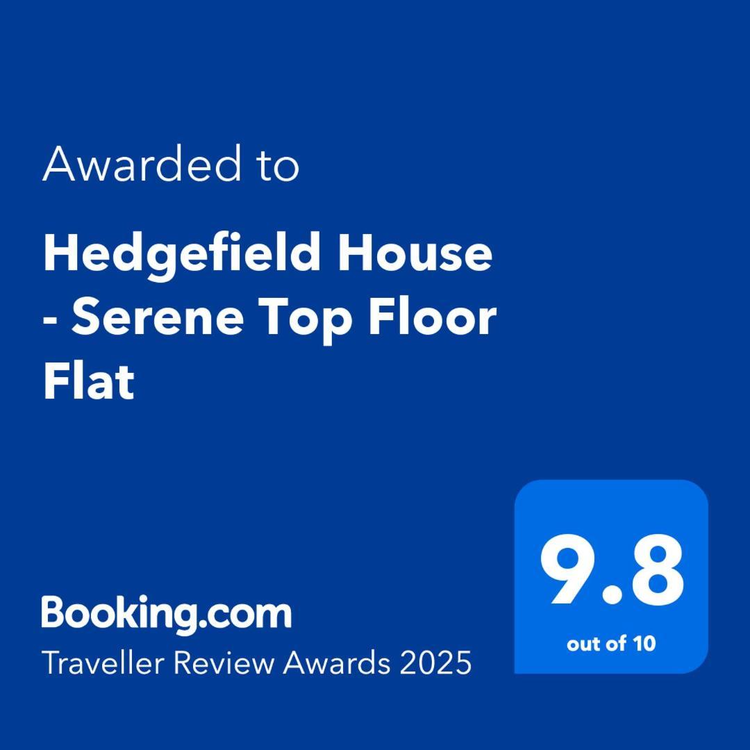 Hedgefield House - Serene Top Floor Flat 인버네스 외부 사진